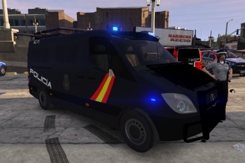 2006 Mercedes Sprinter W906 UIP Policia Nacional CNP Spanish SWAT Spain police